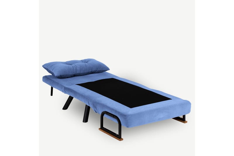 Bäddfåtölj Riceville 175x60 cm - Blå - Möbler - Fåtölj & stolar - Fåtölj - Bäddfåtölj