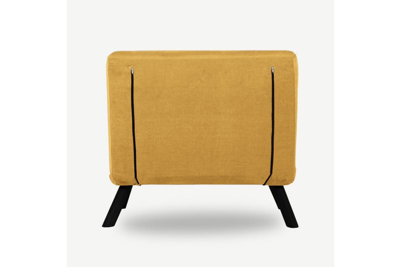 Bäddfåtölj Riceville 175x60 cm - Senapsgul - Möbler - Fåtölj & stolar - Fåtölj - Bäddfåtölj