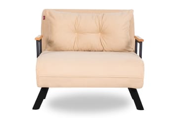 Bäddfåtölj Riceville - Cream - Möbler - Fåtölj & stolar - Fåtölj - Bäddfåtölj