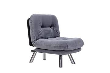 Bäddfåtölj Perc 110x70 cm - Grå - Möbler - Fåtölj & stolar - Fåtölj - Bäddfåtölj
