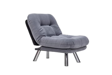 Bäddfåtölj Perc 110x70 cm - Grå - Möbler - Fåtölj & stolar - Fåtölj - Bäddfåtölj