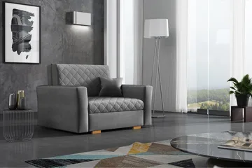 Bensbyn Fåtölj - Grå - Möbler - Fåtölj & stolar - Fåtölj - Bäddfåtölj