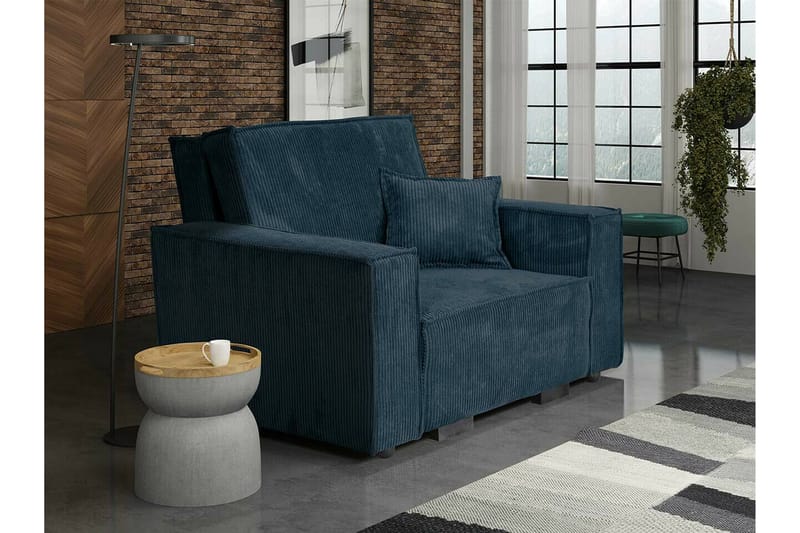 Denegal Bäddfåtölj Dark blue - Möbler - Fåtölj & stolar - Fåtölj - Bäddfåtölj