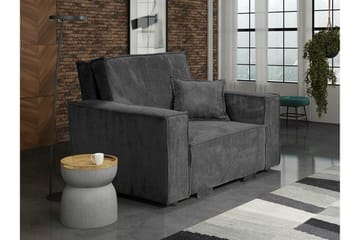 Denegal Bäddfåtölj Dark grey - Möbler - Fåtölj & stolar - Fåtölj - Bäddfåtölj