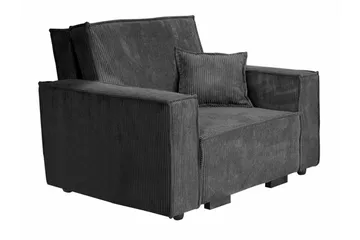 Denegal Bäddfåtölj Dark grey - Möbler - Fåtölj & stolar - Fåtölj - Bäddfåtölj