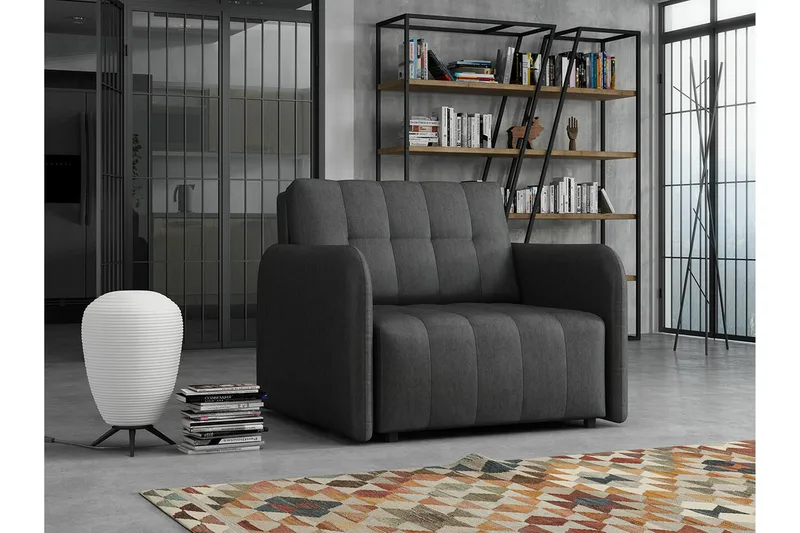 Denegal Bäddfåtölj Dark grey - Möbler - Fåtölj & stolar - Fåtölj - Bäddfåtölj