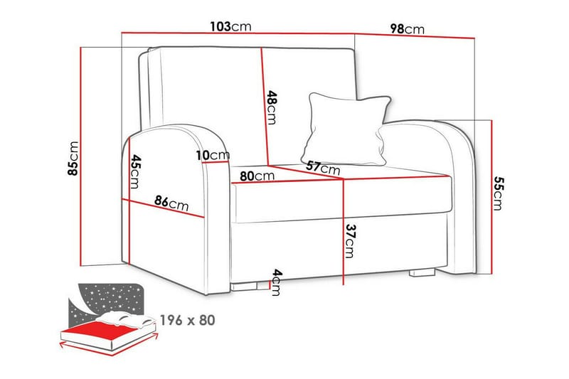 Denegal Bäddfåtölj Green - Möbler - Fåtölj & stolar - Fåtölj - Bäddfåtölj