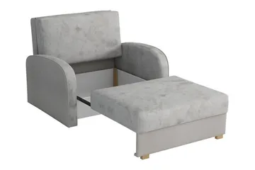 Denegal Bäddfåtölj Ljusgrå - Möbler - Fåtölj & stolar - Fåtölj - Bäddfåtölj