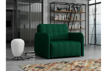 Denegal Bäddfåtölj NO_BRAND Dark green - Möbler - Fåtölj & stolar - Fåtölj - Bäddfåtölj