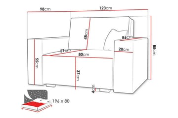 Denegal Bäddfåtölj - Möbler - Fåtölj & stolar - Fåtölj - Bäddfåtölj