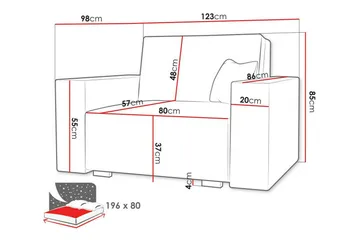 Denegal Bäddfåtölj - Möbler - Fåtölj & stolar - Fåtölj - Bäddfåtölj