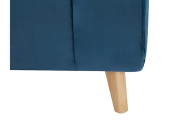 Douvrin Bäddfåtölj - Sammet/Blå/Natur - Möbler - Fåtölj & stolar - Fåtölj - Bäddfåtölj