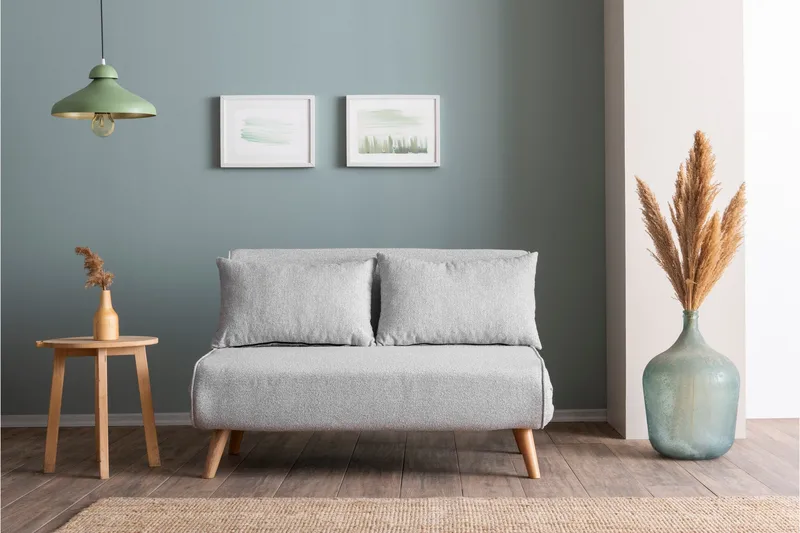 Folde Teddy Bäddfåtölj Grå - Grå - Möbler - Fåtölj & stolar - Fåtölj - Bäddfåtölj