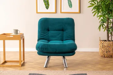 Kingaroy Bäddfåtölj 110x70 cm - Grön - Möbler - Fåtölj & stolar - Fåtölj - Bäddfåtölj