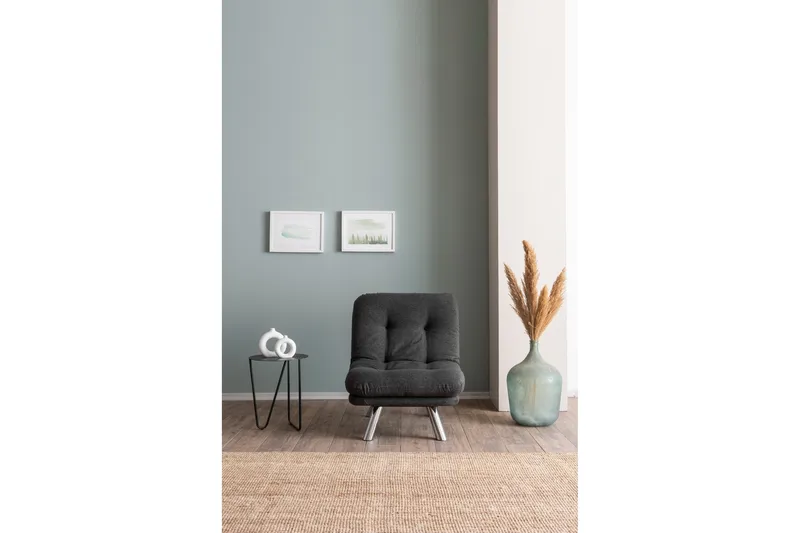 Kingaroy Bäddfåtölj - Mörkgrå - Möbler - Fåtölj & stolar - Fåtölj - Bäddfåtölj