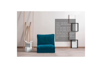 Maydena Bäddfåtölj 60x185 cm - Blå - Möbler - Fåtölj & stolar - Fåtölj - Bäddfåtölj