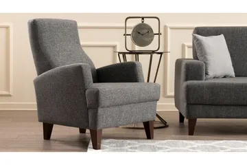 Balcabe Fåtölj - Mörkgrå - Möbler - Fåtölj & stolar - Fåtölj