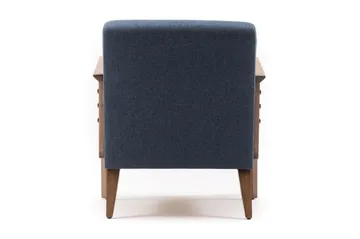 Barrion Fåtölj med Armstöd - Blå - Möbler - Fåtölj & stolar - Fåtölj