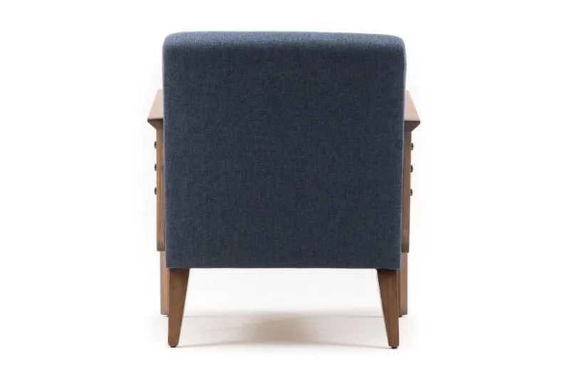 Barrion Fåtölj med Armstöd - Blå - Möbler - Fåtölj & stolar - Fåtölj