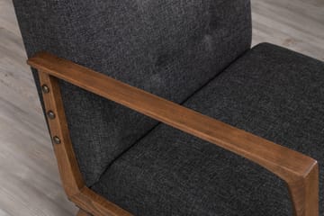 Barrion Fåtölj med Armstöd - Grå - Möbler - Fåtölj & stolar - Fåtölj