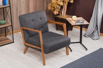 Barrion Fåtölj med Armstöd - Grå - Möbler - Fåtölj & stolar - Fåtölj