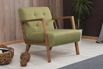 Barrion Fåtölj med Armstöd - Grön - Möbler - Fåtölj & stolar - Fåtölj