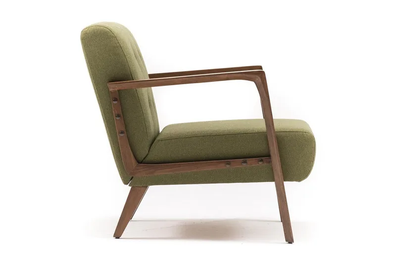 Barrion Fåtölj med Armstöd - Grön - Möbler - Fåtölj & stolar - Fåtölj