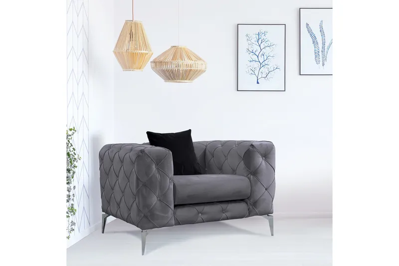 Beachport Fåtölj - Antracit - Möbler - Fåtölj & stolar - Fåtölj