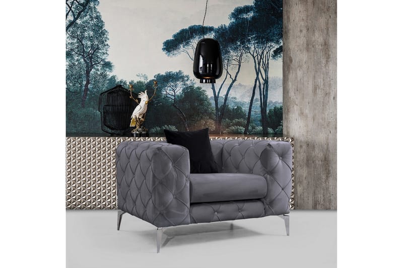 Beachport Fåtölj - Antracit - Möbler - Fåtölj & stolar - Fåtölj