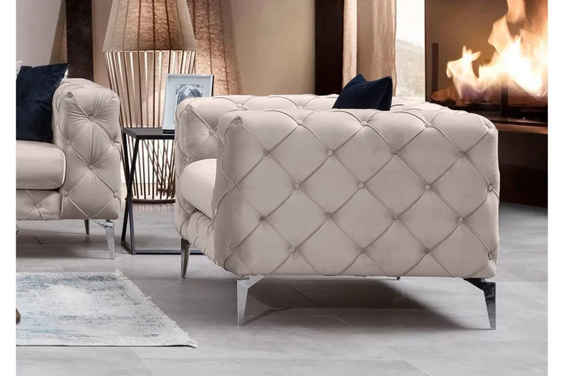 Beachport Fåtölj - Beige - Möbler - Fåtölj & stolar - Fåtölj