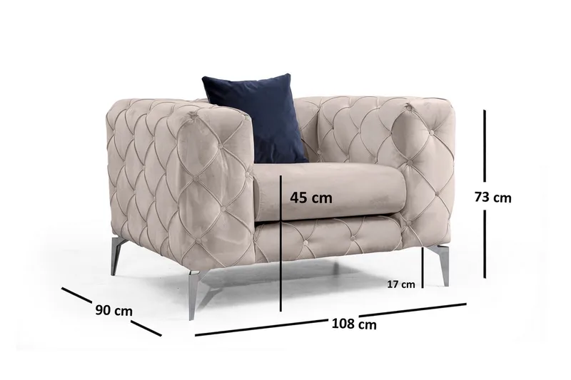 Beachport Fåtölj - Beige - Möbler - Fåtölj & stolar - Fåtölj