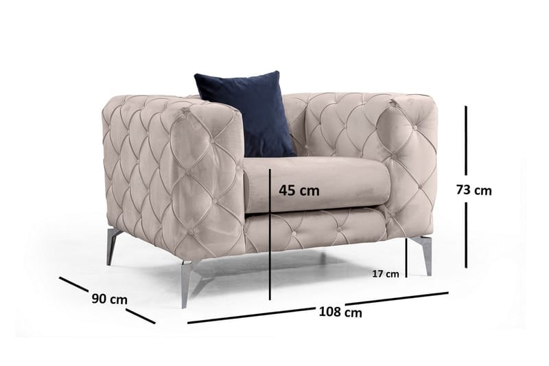 Beachport Fåtölj - Beige - Möbler - Fåtölj & stolar - Fåtölj