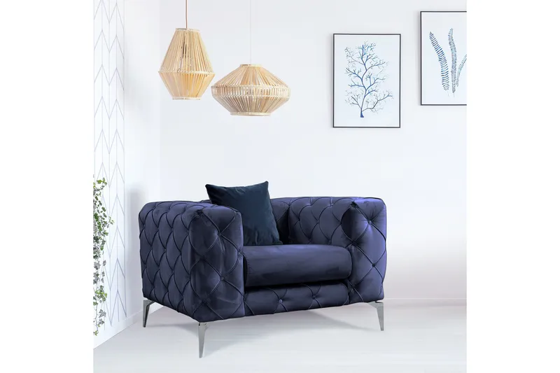 Beachport Fåtölj - Marinblå - Möbler - Fåtölj & stolar - Fåtölj