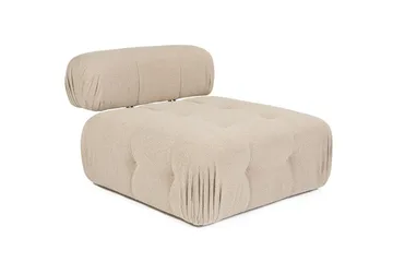 Belgin Mittmodul / Fåtölj med utfällbart ryggstöd - Peach - Möbler - Soffa - Modulsoffa - Mittmodul