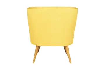 Biby Fåtölj med Armstöd - Gul - Möbler - Fåtölj & stolar - Fåtölj