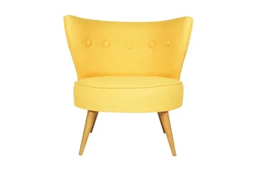 Biby Fåtölj med Armstöd - Gul - Möbler - Fåtölj & stolar - Fåtölj