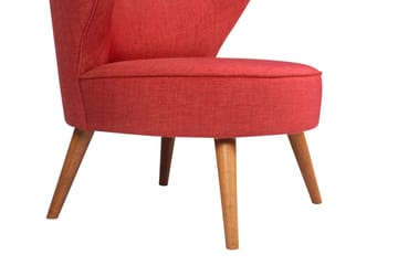 Biby Fåtölj med Armstöd - Röd - Möbler - Fåtölj & stolar - Fåtölj