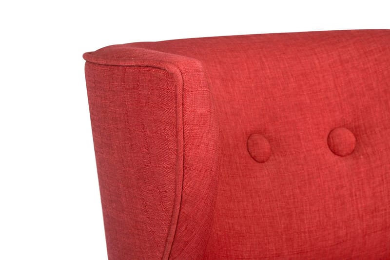 Biby Fåtölj med Armstöd - Röd - Möbler - Fåtölj & stolar - Fåtölj