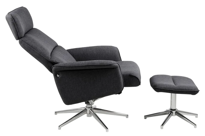 Bleur Reclinerfåtölj - Grå - Möbler - Fåtölj & stolar - Fåtölj - Biofåtölj & reclinerfåtölj