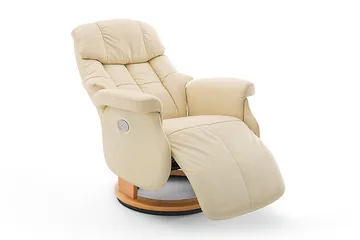 Calgary Reclinerfåtölj - Beige - Möbler - Fåtölj & stolar - Fåtölj - Biofåtölj & reclinerfåtölj