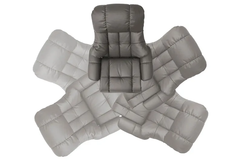 Calgary Reclinerfåtölj - Grå - Möbler - Fåtölj & stolar - Fåtölj - Biofåtölj & reclinerfåtölj