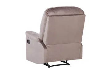 Ellov Fåtölj - Brungrå/Sammet - Möbler - Fåtölj & stolar - Fåtölj - Biofåtölj & reclinerfåtölj