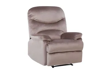 Ellov Fåtölj - Brungrå/Sammet - Möbler - Fåtölj & stolar - Fåtölj - Biofåtölj & reclinerfåtölj