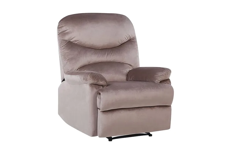 Ellov Fåtölj - Brungrå/Sammet - Möbler - Fåtölj & stolar - Fåtölj - Biofåtölj & reclinerfåtölj