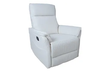 Gerry Reclinerfåtölj Vit - Möbler - Fåtölj & stolar - Fåtölj - Biofåtölj & reclinerfåtölj