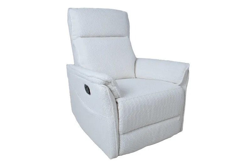 Gerry Reclinerfåtölj Vit - Möbler - Fåtölj & stolar - Fåtölj - Biofåtölj & reclinerfåtölj