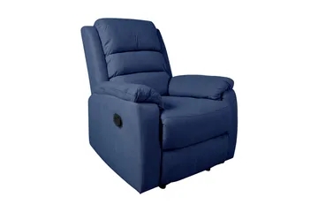 Manuel Recliner Fåtölj Manuell Mörkblå - Möbler - Fåtölj & stolar - Fåtölj - Biofåtölj & reclinerfåtölj
