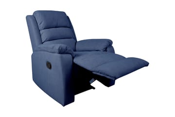 Manuel Recliner Fåtölj Manuell Mörkblå - Möbler - Fåtölj & stolar - Fåtölj - Biofåtölj & reclinerfåtölj