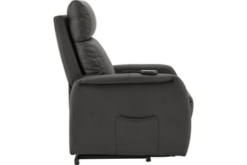 Reclinerfåtölj Abborr - Tyg/Antracit - Möbler - Fåtölj & stolar - Fåtölj - Biofåtölj & reclinerfåtölj