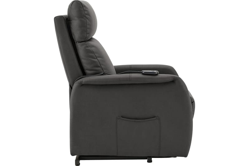Reclinerfåtölj Abborr - Tyg/Antracit - Möbler - Fåtölj & stolar - Fåtölj - Biofåtölj & reclinerfåtölj